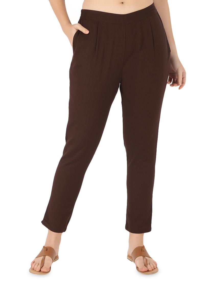 solid straight tapered pant - 16745523 -  Zoom Image - 0