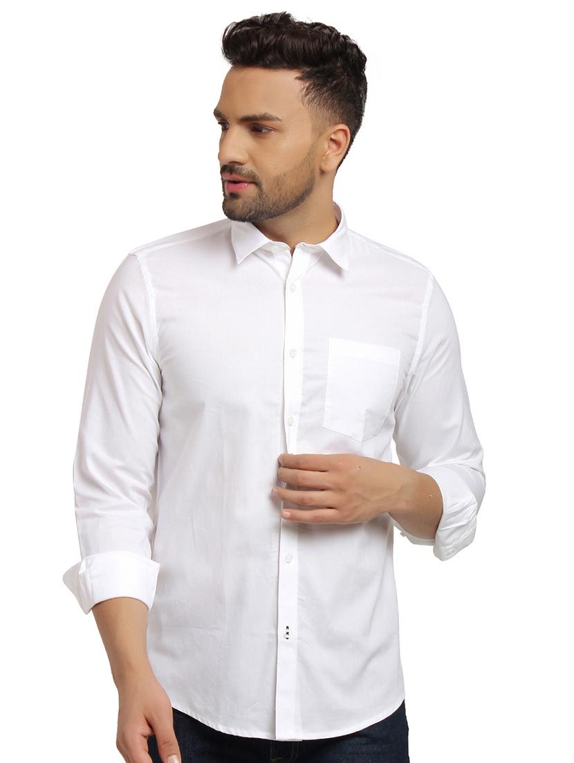 mens solid casual shirt - 16753472 -  Standard Image - 1