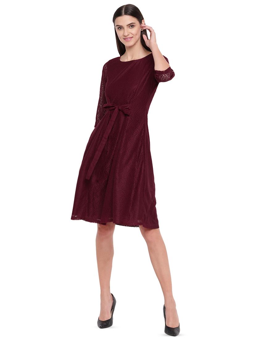 women's solid dress - 16769229 - Zoom Image - 0
