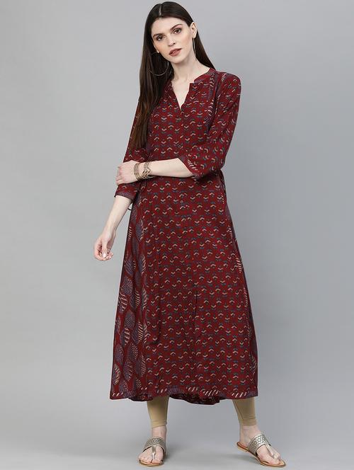 women's a-line kurta - 16787723 - Standard Image - 0