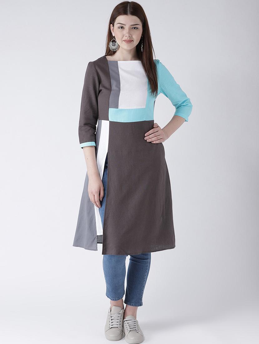 women's a-line kurta - 16792503 - Standard Image - 3