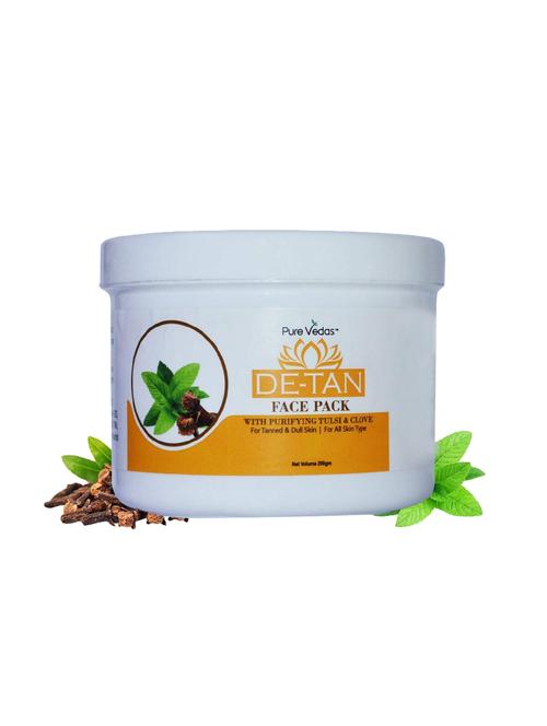 de - tan face pack for instant whitening, tightening & brightening skin - 16810318 - Very Small Image - 1