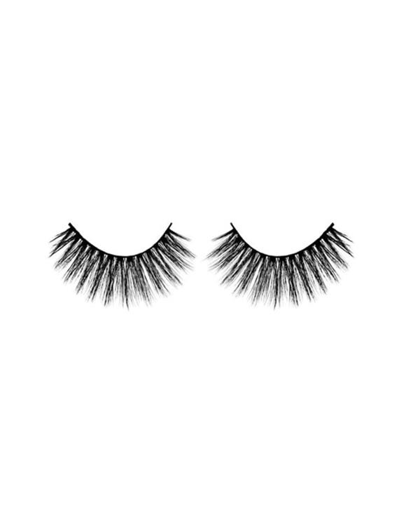 natural hair false mink fur 3d eyelashes with glue (1 pair of eyelashes + 1 glue) - 16845166 - Zoom Image - 0