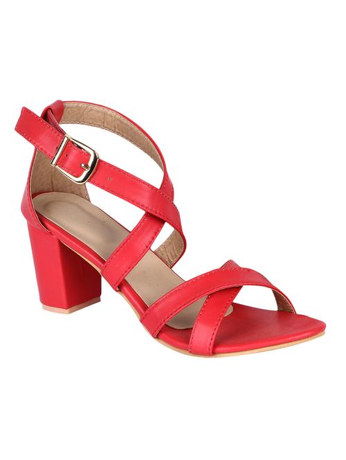 red closed back sandals - 16887657 - Very Small Image - 1