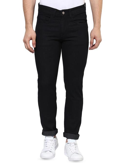 mens slim fit plain jeans - 16891002 - Very Small Image - 1