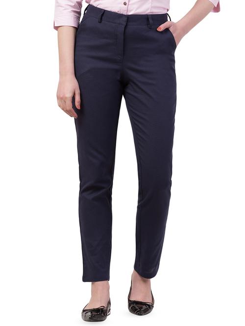 mid rise flat front trouser  - 16905971 - Very Small Image - 1
