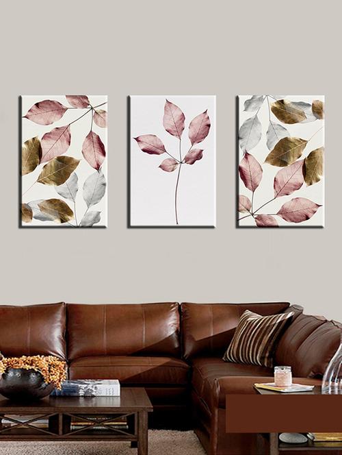 framed canvas painting (set of 3) - 16921101 - Very Small Image - 1