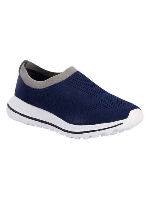 navy fabric slip on sneakers - 16978860 - Very Small Image - 1