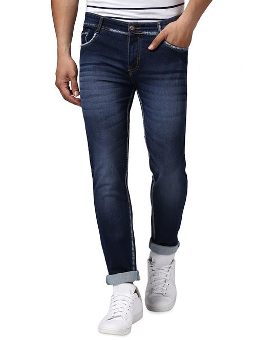 mens slim fit plain jeans - 16990428 - Very Small Image - 1