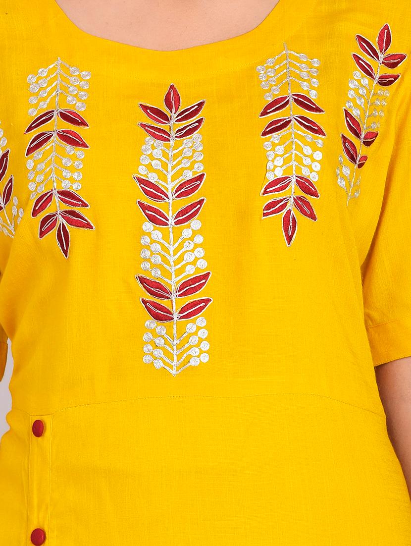 women's asymmetric kurta - 17022181 - Standard Image - 3