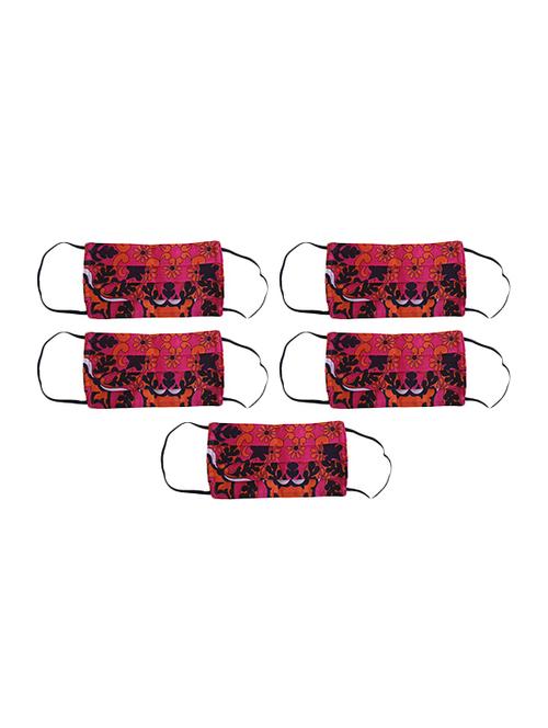 eves pret a porter eco friendly cotton face mask (pack of 5 ) - 17073646 - Standard Image - 0