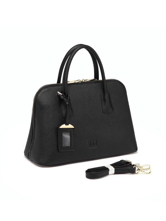 black leather handbag - 17084654 - Standard Image - 3
