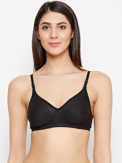 floral patch regular bra - 17090111 - Standard Image - 0