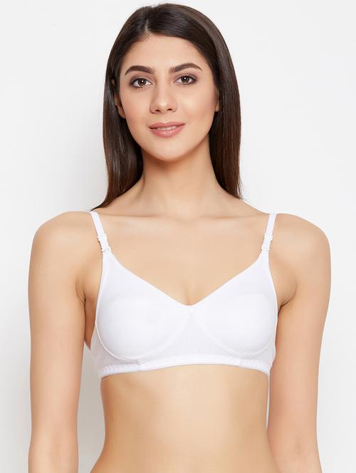 floral patch regular bra - 17090112 - Standard Image - 0