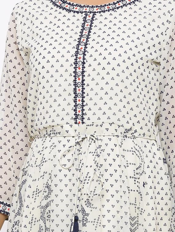 women's flared kurta - 17101881 - Standard Image - 3