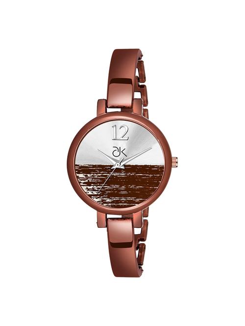 adk~ad-23abrown color analog watch for girls - 17102423 - Very Small Image - 1
