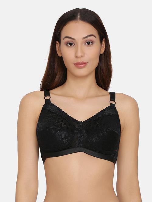 black solid minimizer bra - 17104862 - Very Small Image - 1