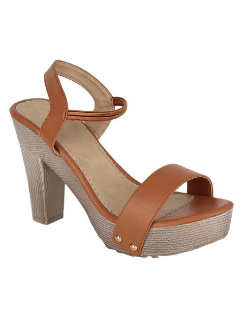 tan ankle strap sandals - 17112580 - Very Small Image - 1