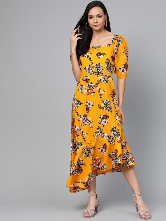 women's  floral dress - 17266444 -  Standard Image - 0