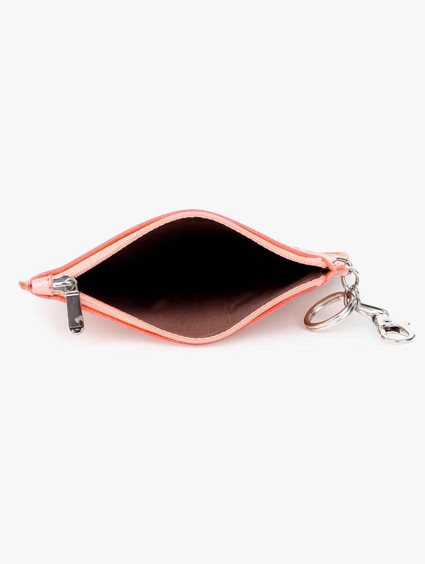 pink leatherette (pu) regular pouch - 17277129 - Zoom Image - 2