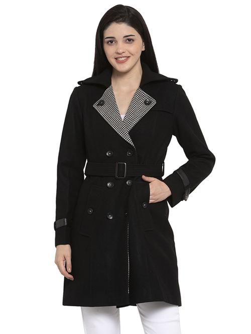 belted trench/overcoat coat - 17371330 - Very Small Image - 1