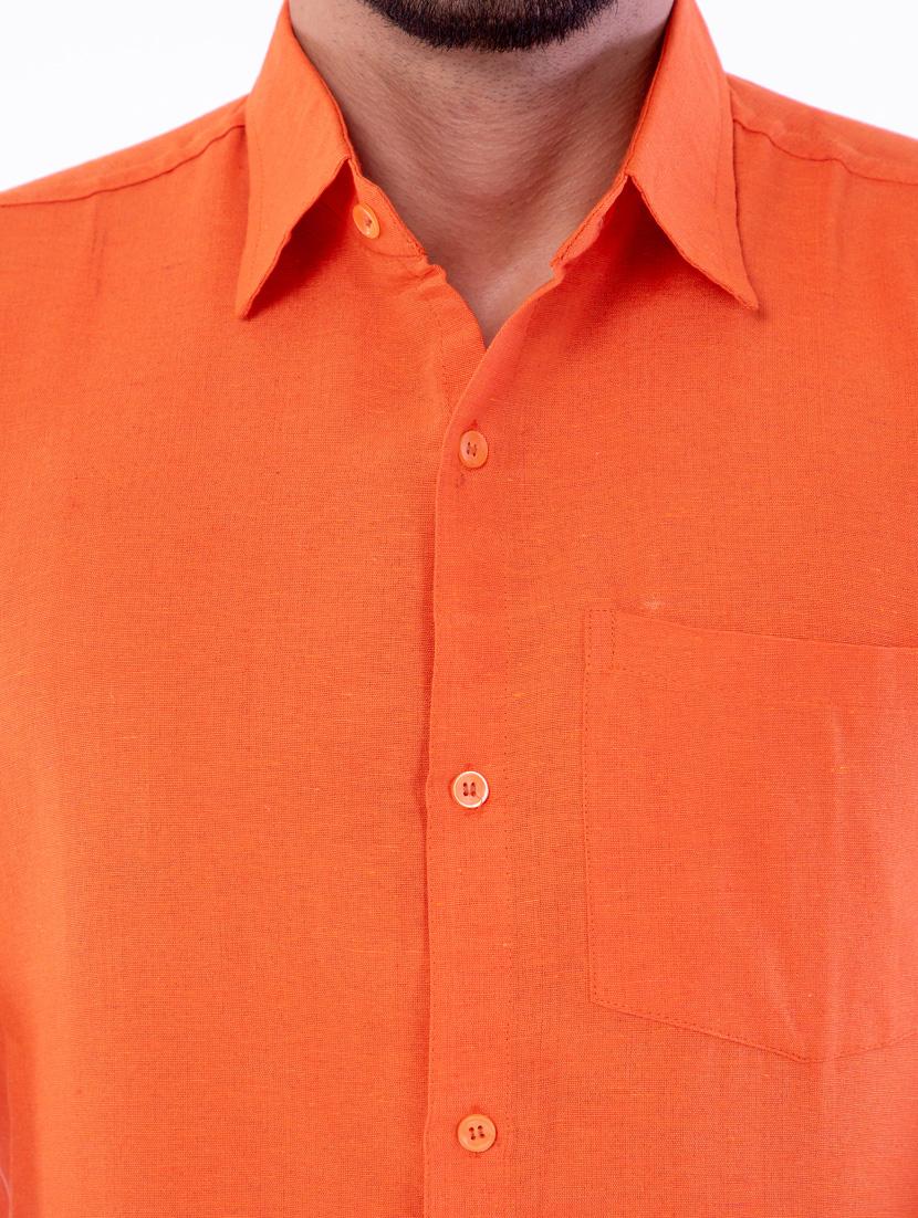 mens solid casual shirt - 17392688 - Zoom Image - 9