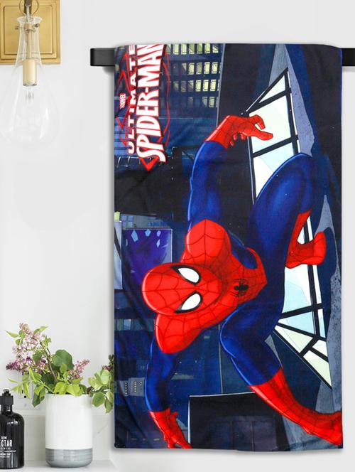   spiderman ultimate microfiber printed bath towel for kids   - 17415050 - Very Small Image - 1