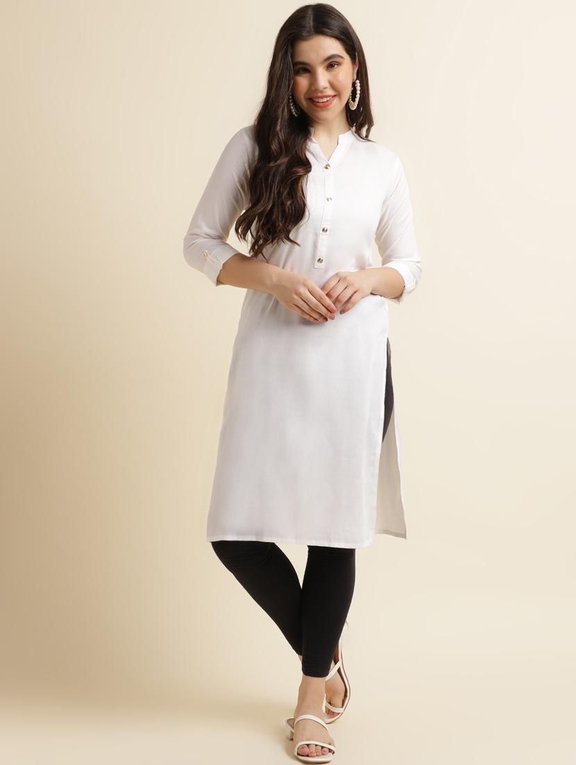 women's straight kurta - 17419436 -  Zoom Image - 0