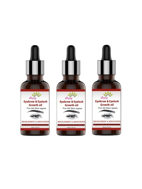 10% pure eyebrow growth oil 90ml pack of 3 - 17482707 - Standard Image - 0
