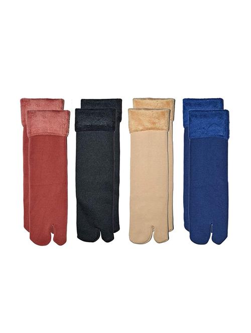 women pack of 4 solid toe separator socks  - 17520566 - Very Small Image - 1