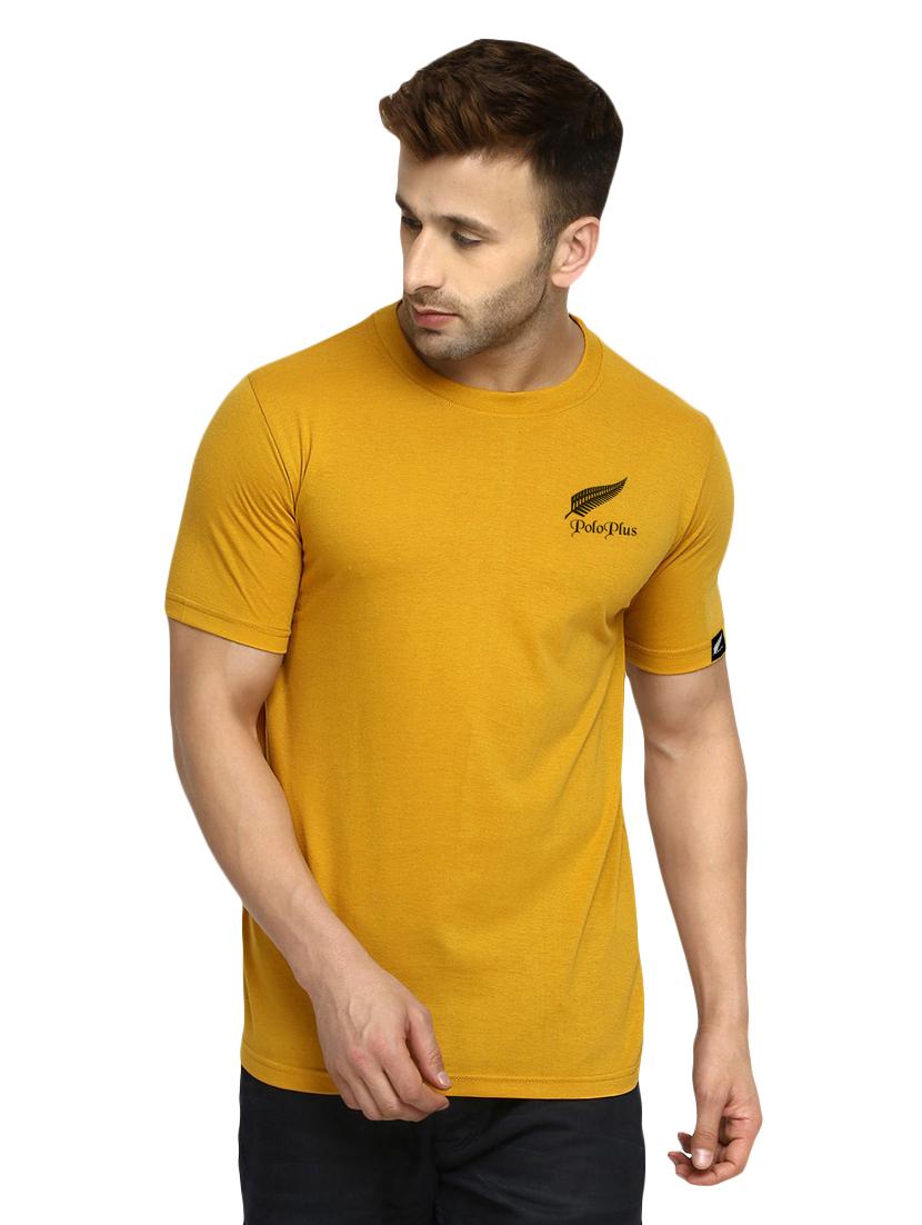 men plain round neck t-shirt