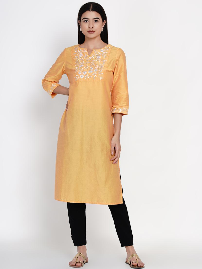 women's straight kurta - 17532487 -  Standard Image - 0