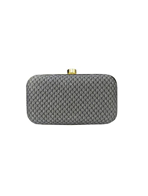 black metal box clutch - 17534872 - Very Small Image - 1