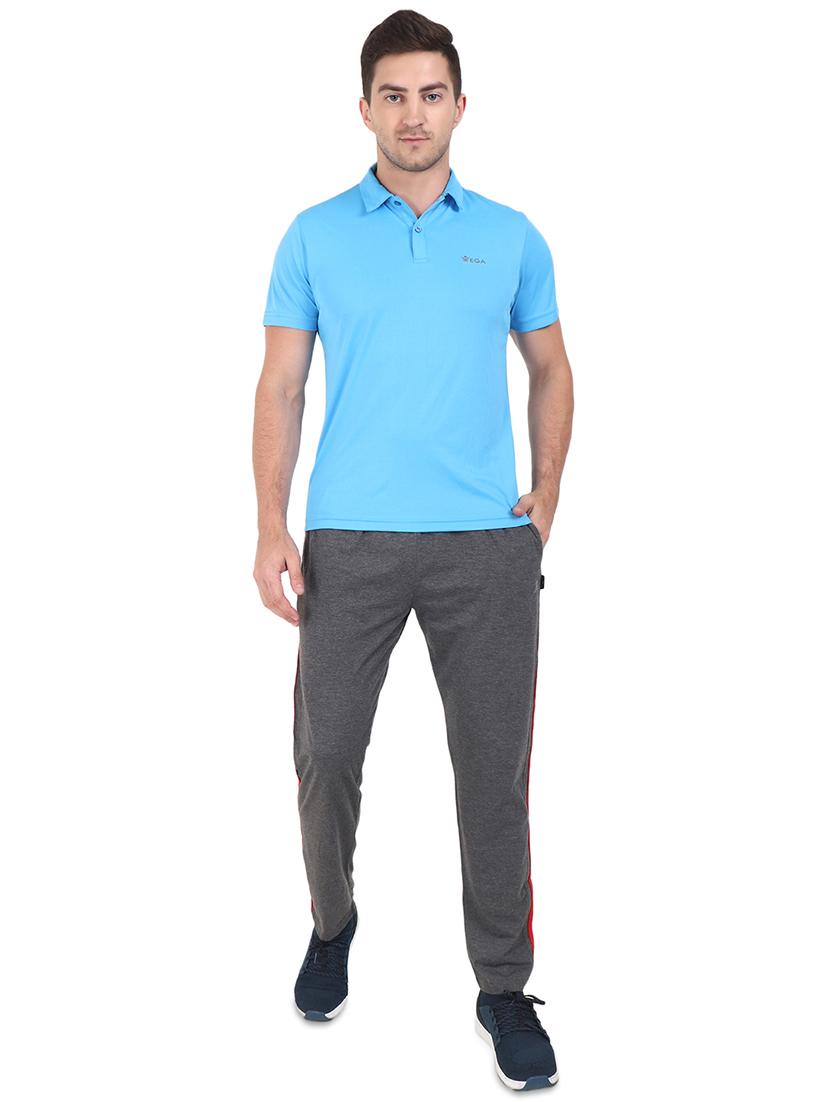 black and grey set of 2 full length track pant - 17548052 - Standard Image - 7