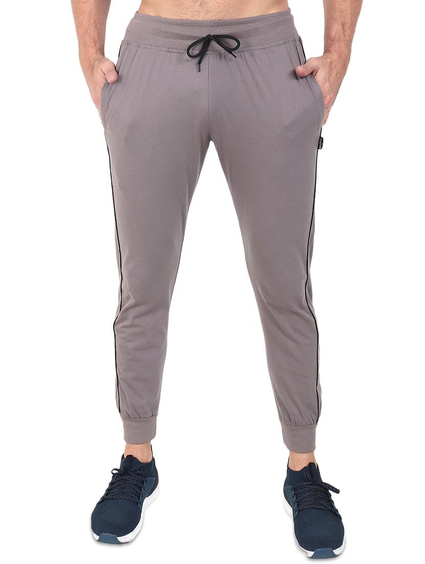 grey and navy blue set of 2 full length track pant - 17548065 - Zoom Image - 4