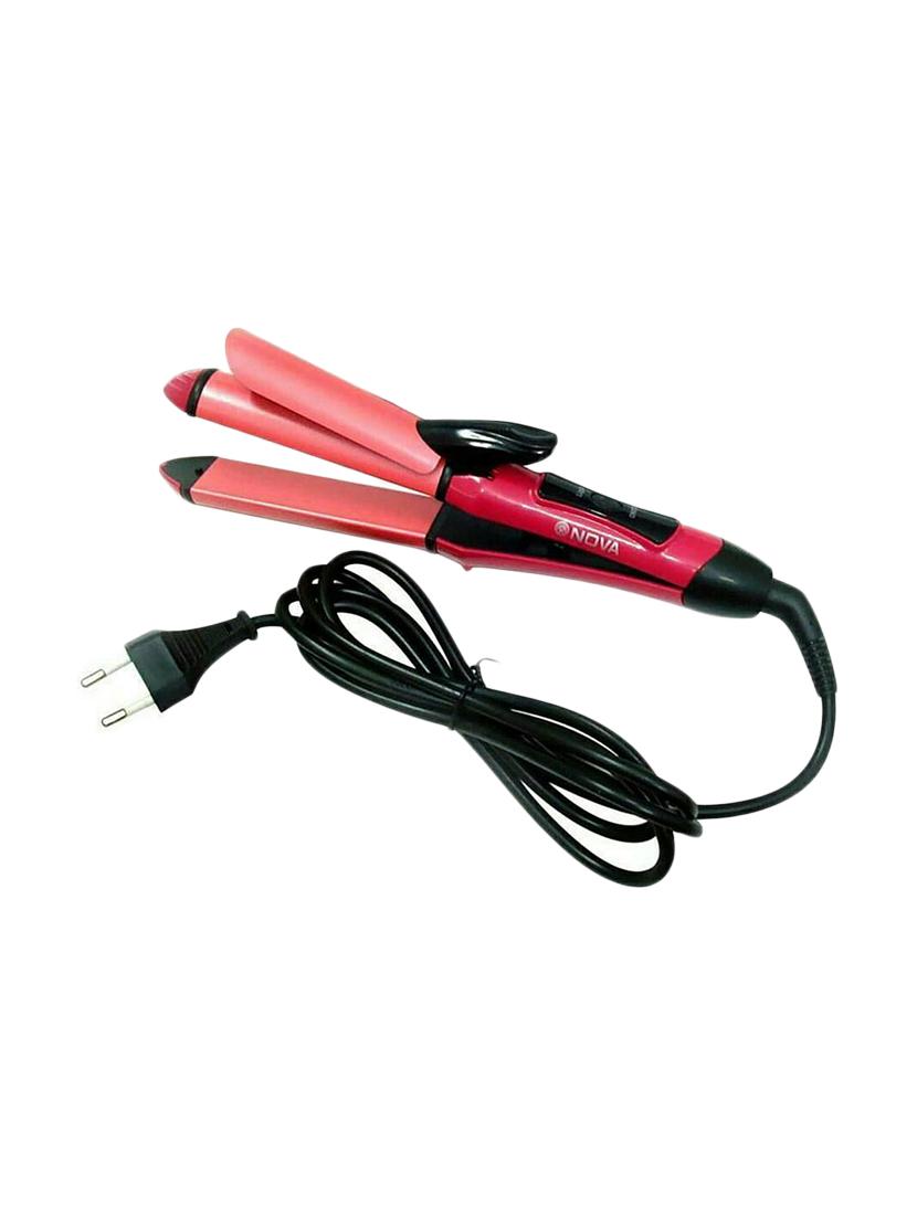 nova 1000w hair dryer & 2in1 hair straightener & curler (multi) - 17562342 - Standard Image - 2