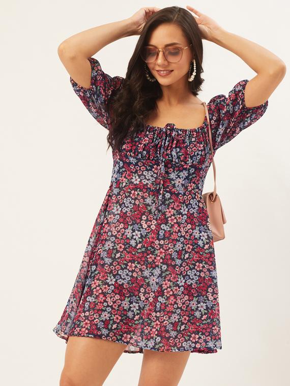 women's  floral dress - 17568649 -  Standard Image - 1