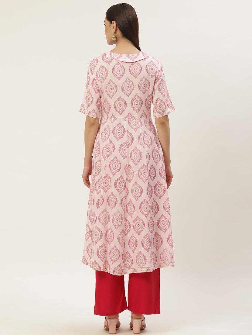 women's angrakha kurta - 17573401 - Zoom Image - 3
