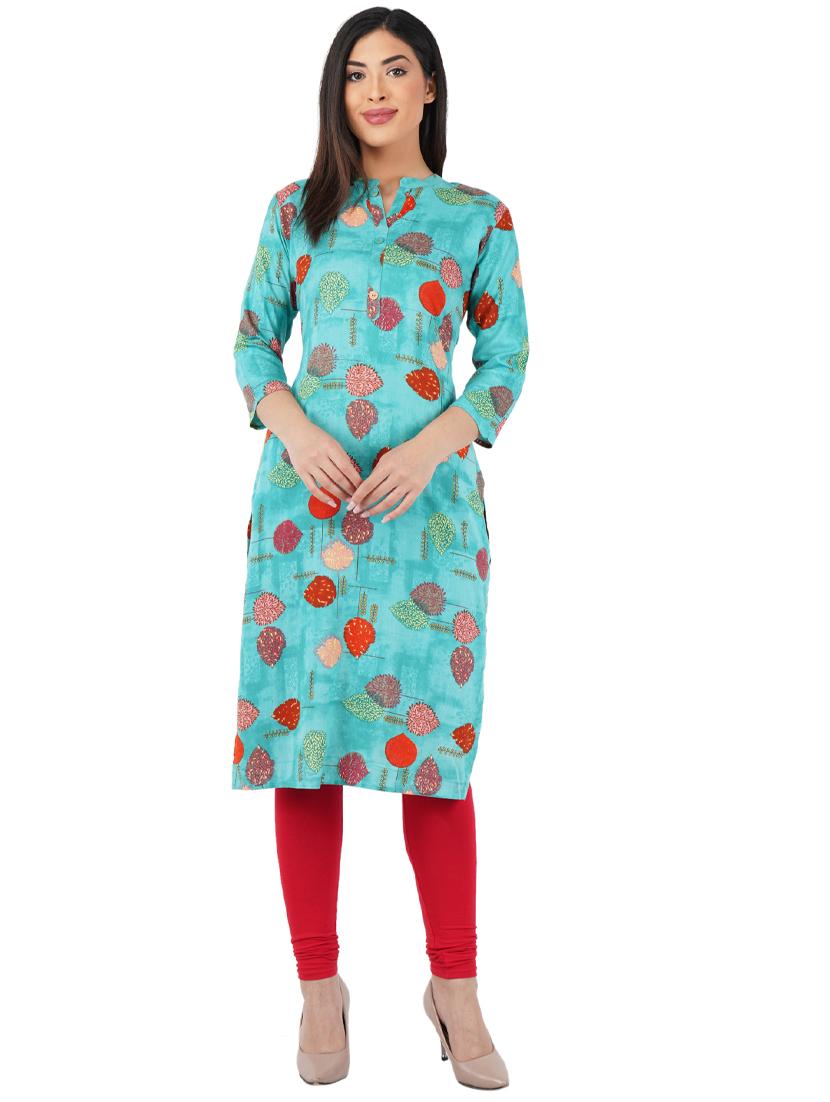 women's straight kurta - 17586555 - Zoom Image - 0