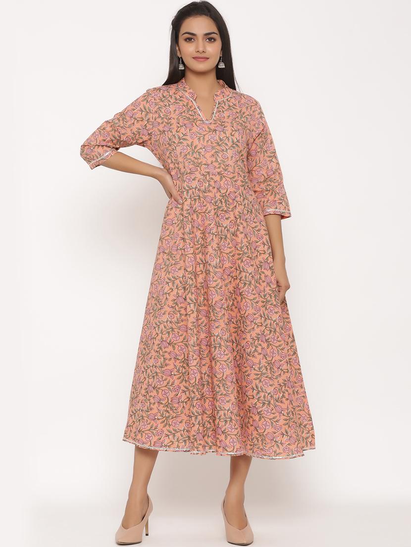 women's flared kurta - 17586895 -  Standard Image - 1