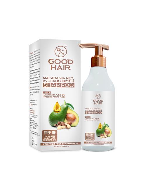 good hair macadamia nut, avocado, biotin shampoo - 17587418 - Standard Image - 0