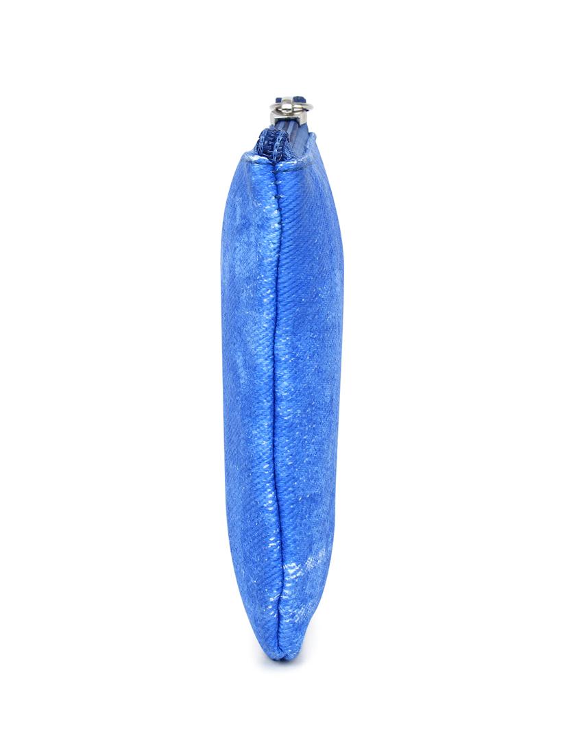 blue canvas regular pouch - 17588620 - Zoom Image - 4