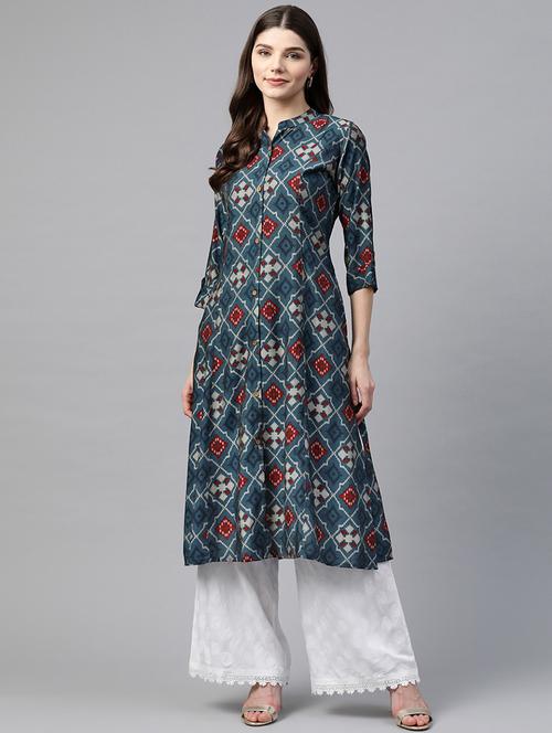 women's a-line kurta - 17595718 -  Standard Image - 0