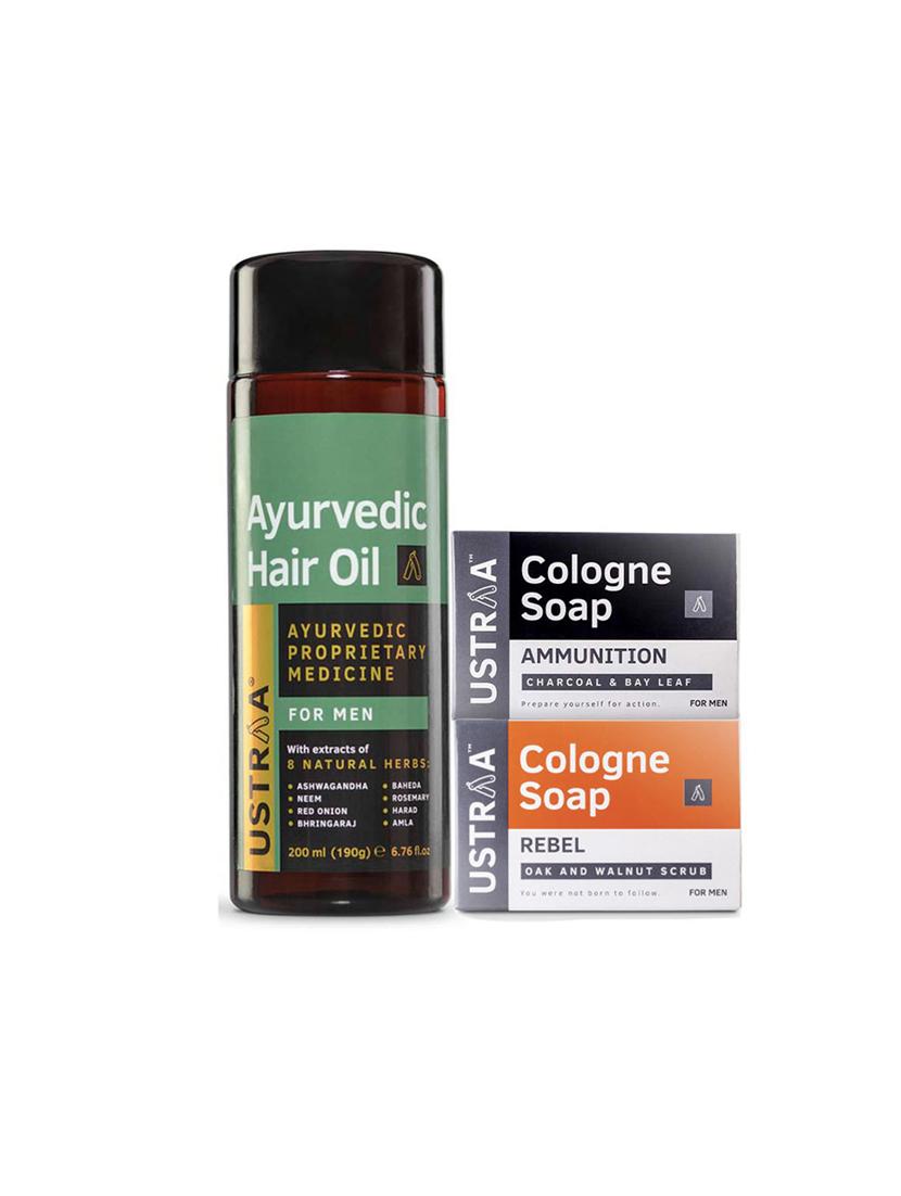 ustraa ayurvedic hair oil, rebel & ammunition - 17601315 - Zoom Image - 0