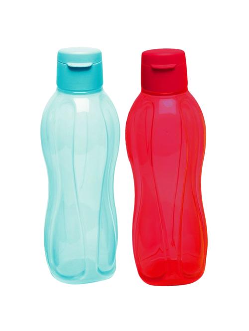 tupperware spill -proof aquasafe fliptop bottle 750ml (red,blue)(pack of 2) - 17624222 - Very Small Image - 1
