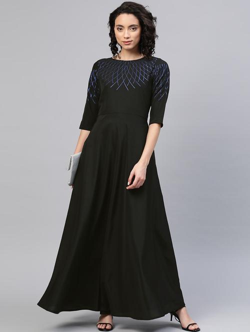 printed a-line kurta - 17624612 - Very Small Image - 1