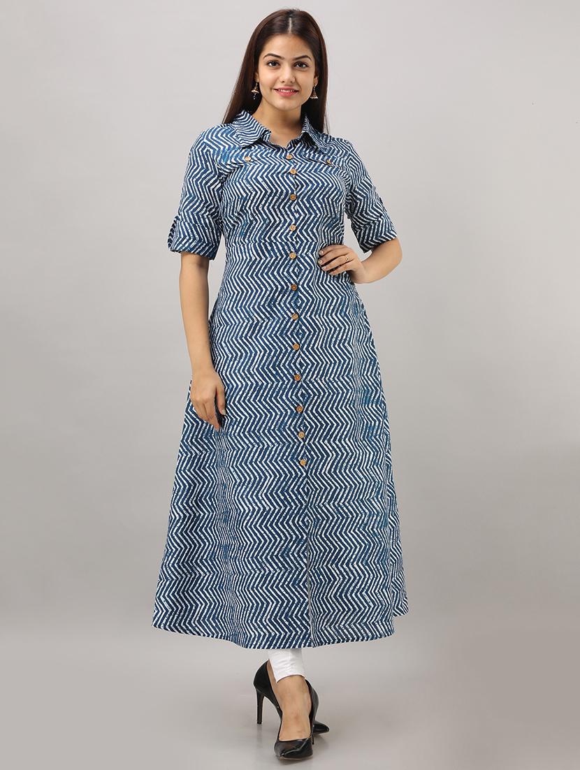 women's front slit kurta - 17649499 - Zoom Image - 0
