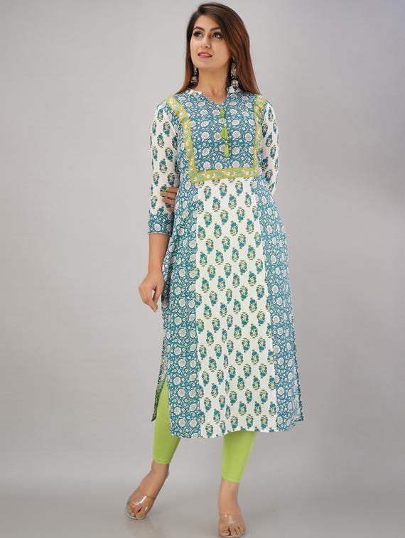 women's straight kurta - 17649609 - Zoom Image - 0