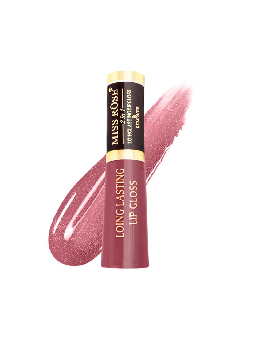 miss rose long lasting waterproof 2 in 1 + high shiner smooth lipgloss 7701-229 11 - 17680435 - Zoom Image - 0