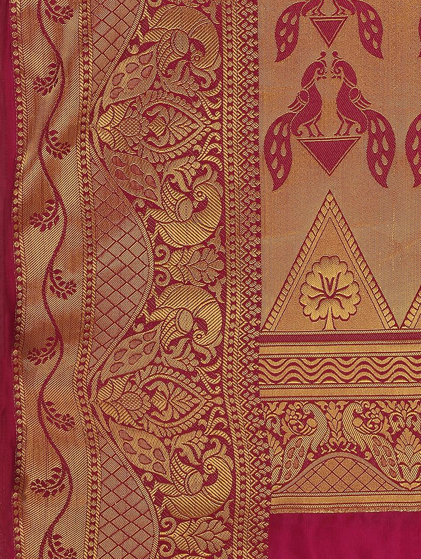 women's banarasi saree - 17690941 - Standard Image - 3